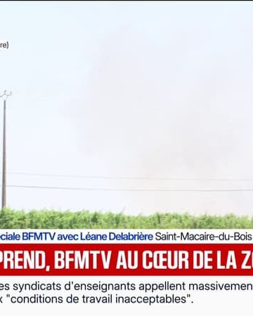 Canicule: un incendie reprend entre le Maine-et-Loire et les Deux-Sèvres, les pompiers mobilisés